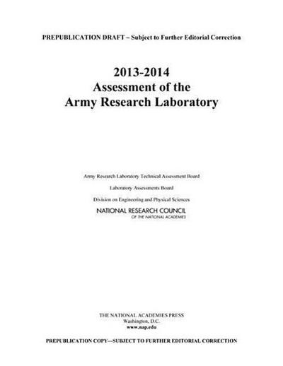 2013-2014 Assessment of the Army Research Laboratory