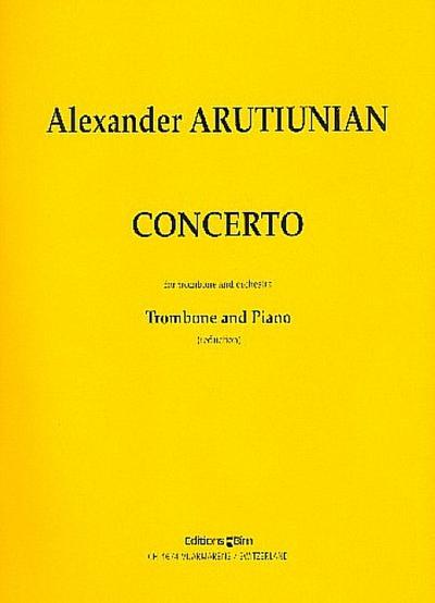 Concerto pour trombone et orchestrepour trombone et piano (1990)