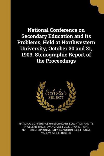 NATL CONFERENCE ON SECONDARY E