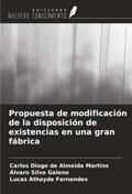 Propuesta de modificación de la disposición de existencias en una gran fábrica