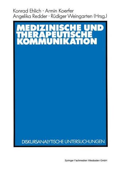 Medizinische und therapeutische Kommunikation