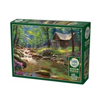 Cobble Hill Waldhütte am Bach 1000 Teile