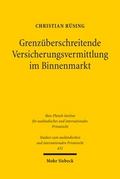 Grenzüberschreitende Versicherungsvermittlung im B