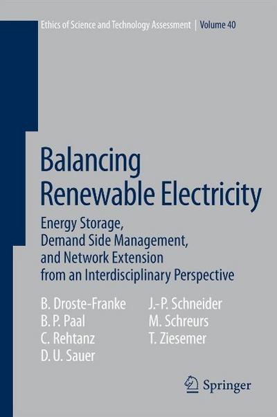 Balancing Renewable Electricity