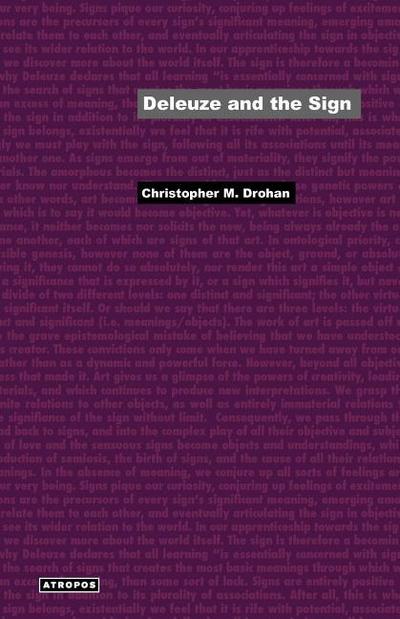 Deleuze and the Sign