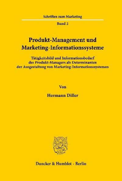 Produkt-Management und Marketing-Informationssysteme.