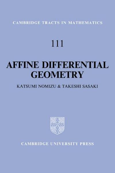 Affine Differential Geometry