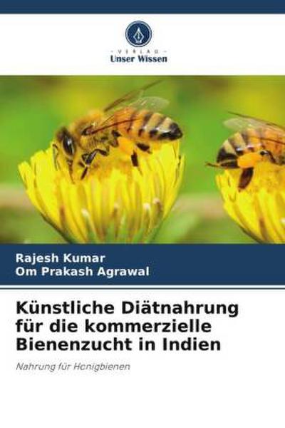 Künstliche Diätnahrung für die kommerzielle Bienenzucht in Indien