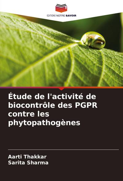 Étude de l’activité de biocontrôle des PGPR contre les phytopathogènes