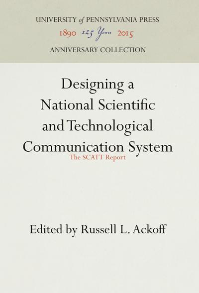 Designing a National Scientific and Technological Communication System