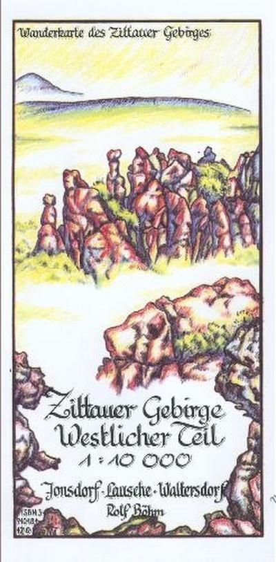 Zittauer Gebirge - Westlicher Teil 1:10000