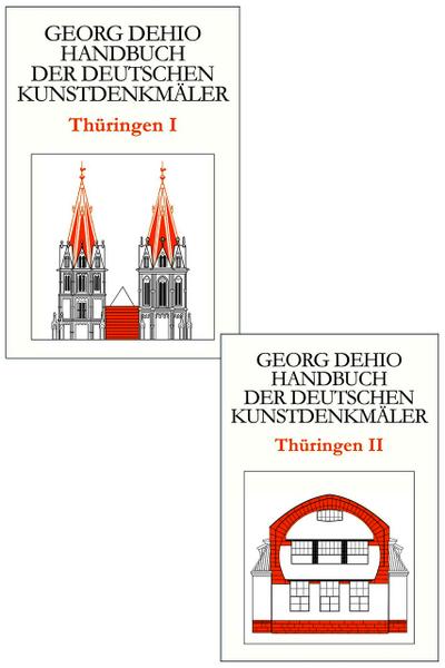 Set Dehio - Handbuch der deutschen Kunstdenkmäler/Thüringen Bd. I+II