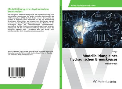 Modellbildung eines hydraulischen Bremskreises