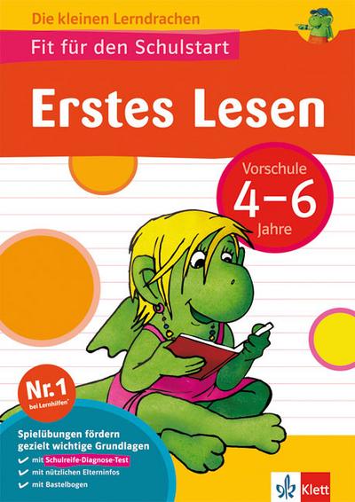 Die kleinen Lerndrachen, Fit für den Schulstart - Erstes Lesen