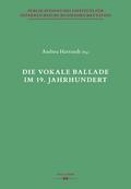 Die vokale Ballade im 19. Jahrhundert