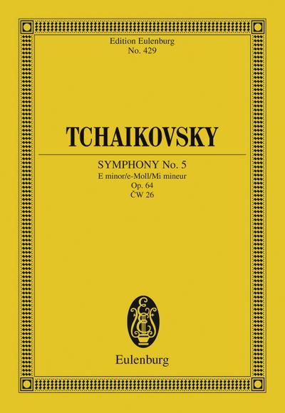 Symphony No. 5 E minor