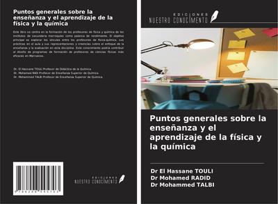 Puntos generales sobre la enseñanza y el aprendizaje de la física y la química