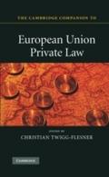 Cambridge Companion to European Union Private Law