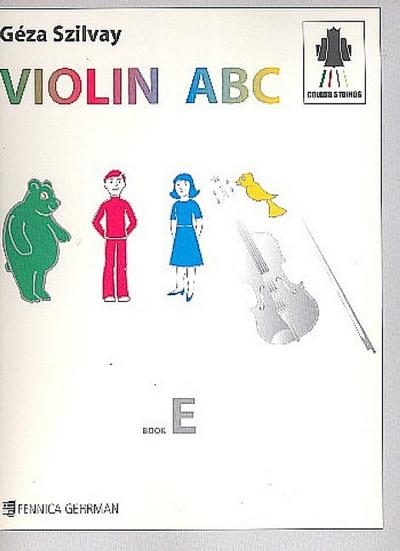 Colour Strings Violin ABC Book E