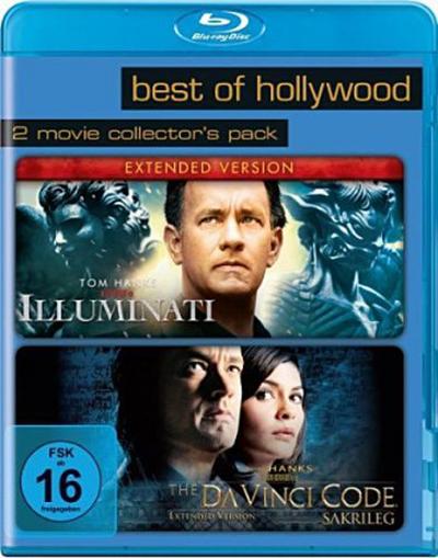 Illuminati / The Da Vinci Code - Sakrileg, Extended Version, 2 Blu-rays