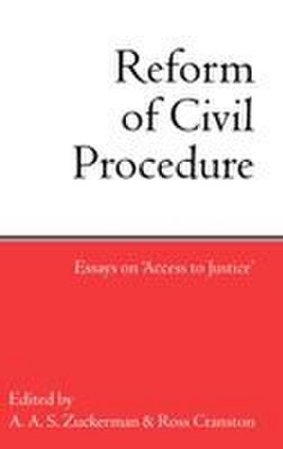 Reform of Civil Procedure