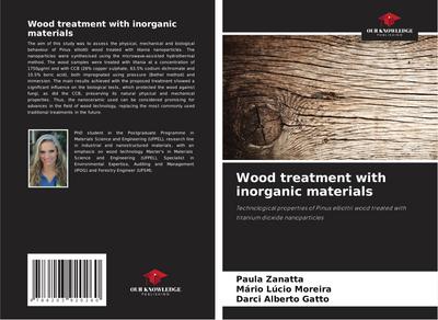 Wood treatment with inorganic materials
