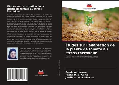 Études sur l’adaptation de la plante de tomate au stress thermique