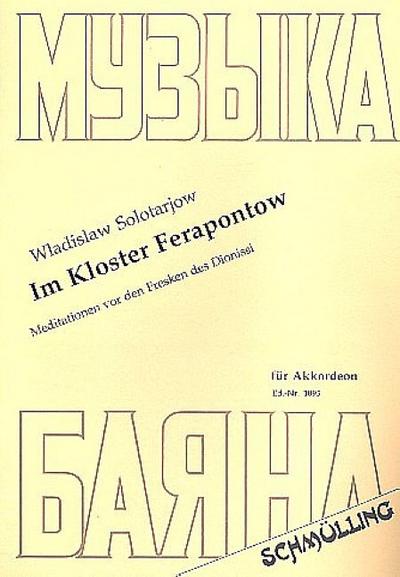 Im Kloster Ferapontowfür Akkordeon