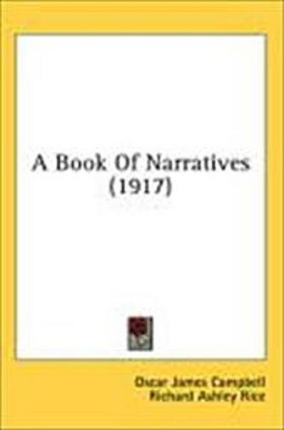 A Book Of Narratives (1917)