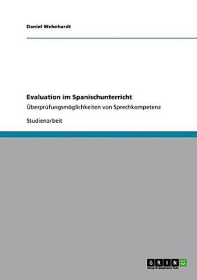 Evaluation im Spanischunterricht
