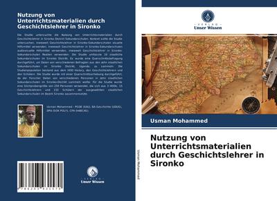 Nutzung von Unterrichtsmaterialien durch Geschichtslehrer in Sironko