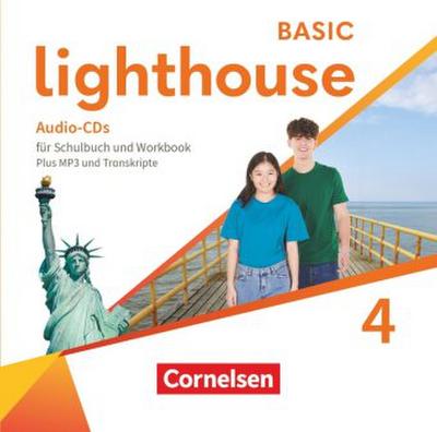 Lighthouse Band 4: 8. Schuljahr - Basic Edition - Audio-CDs für Schulbuch und Workbook