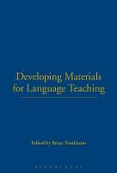 Developing Materials for Language Teaching