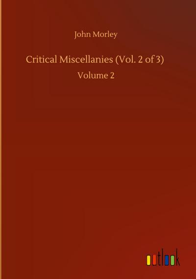 Critical Miscellanies (Vol. 2 of 3)
