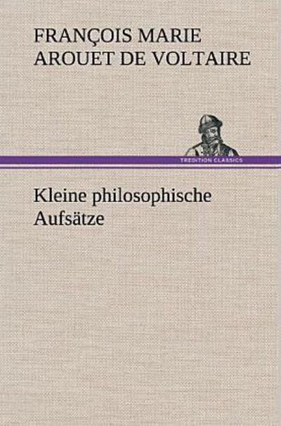 Kleine philosophische Aufsätze