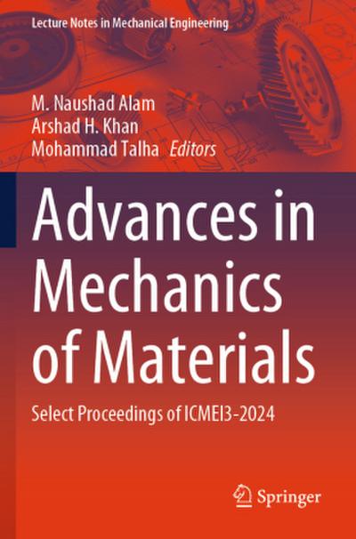 Advances in Mechanics of Materials