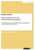Bilanzerstellung nach dem Bilanzmodernisierungsgesetz