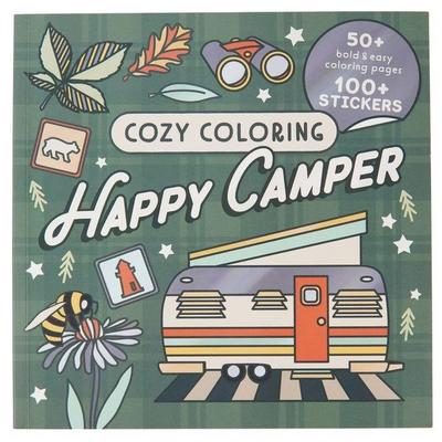 Cozy Coloring Happy Camper