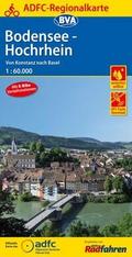 BVA ADFC Regionalkarte Bodensee-Hochrhein 1:60.000