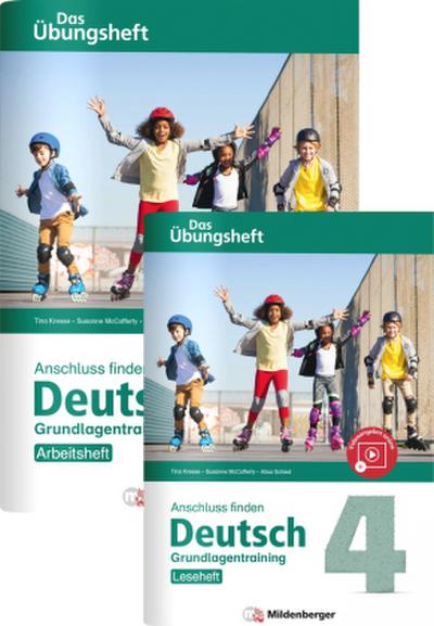 Anschluss finden / Deutsch 4 - Das Übungsheft - Grundlagentraining: Leseheft und Arbeitsheft
