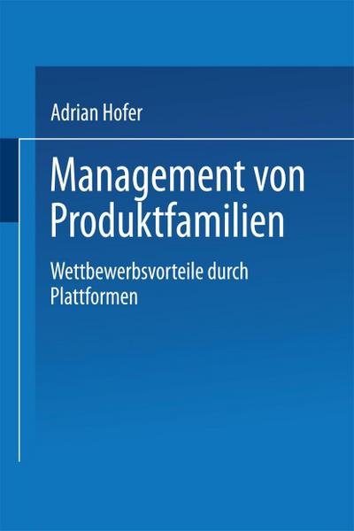 Management von Produktfamilien