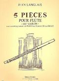 5 pièces pour flûte (violon) etpiano (clavecin, orgue)