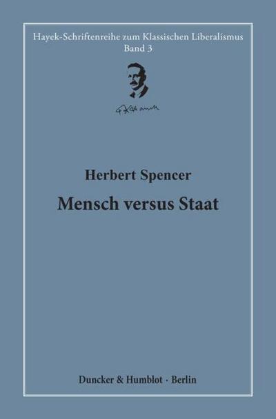 Mensch versus Staat.