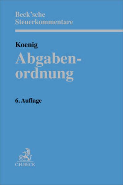 Abgabenordnung. AO