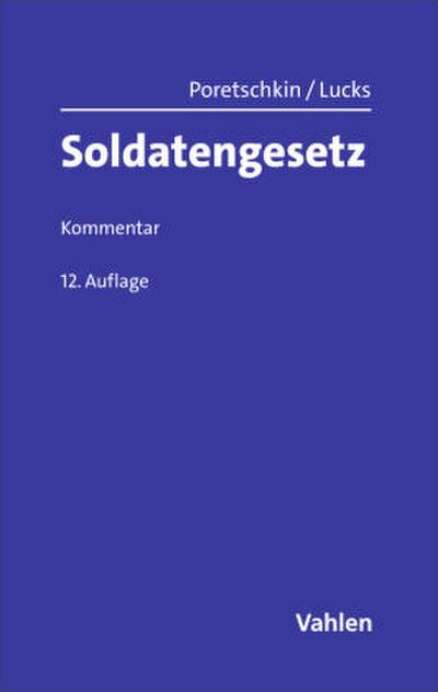 Soldatengesetz. SG