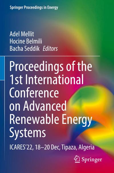 Proceedings of the 1st International Conference on Advanced Renewable Energy Systems