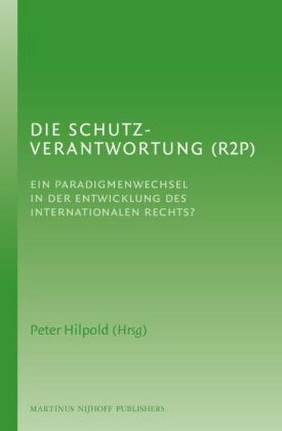 Die Schutzverantwortung (R2p)