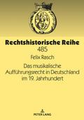 Das musikalische Aufführungsrecht in Deutschland i