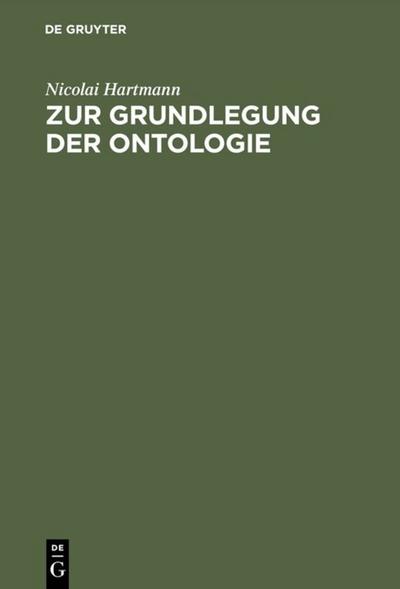 Zug Grundlegung der Ontologie