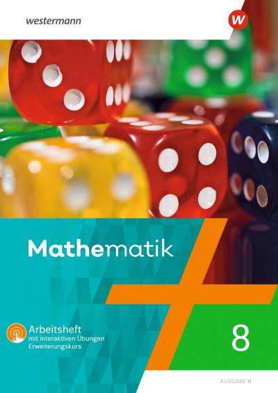Mathematik - Ausgabe N 2020. Arbeitsheft 8E mit interaktiven Übungen